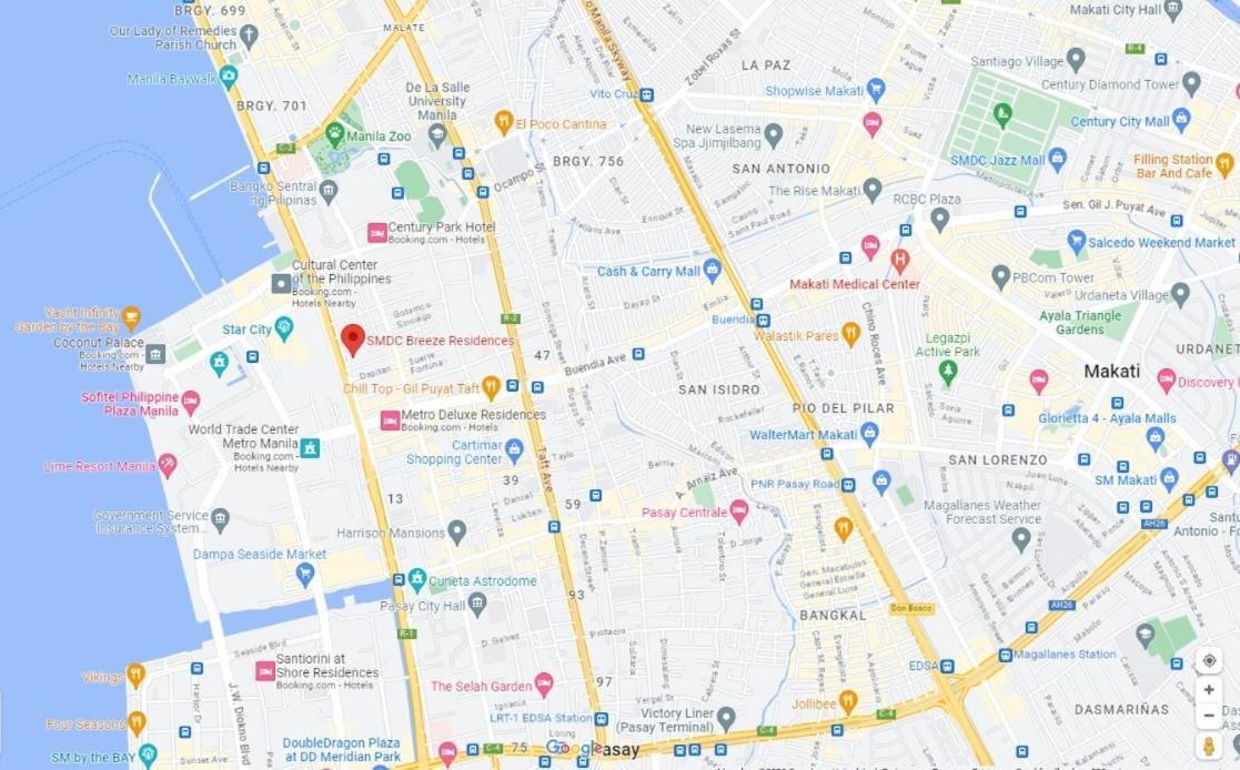 Breeze Residences - 1Br Unit With Balcony -Top Floor マニラ市 エクステリア 写真